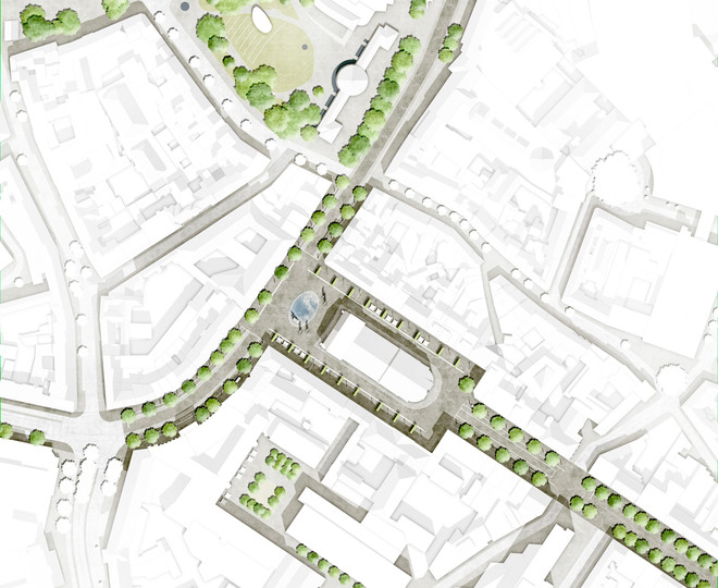 WB Umgestaltung des Theaterplatzes mit Kapuzinergraben und Theaterstraße bis Borngasse, Aachen 3