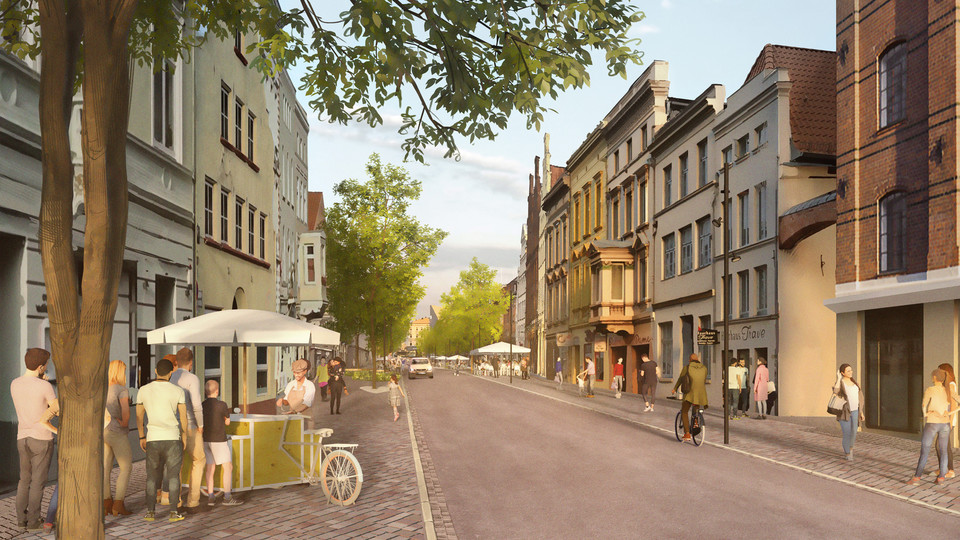 WB Neugestaltung der Beckergrube, Hansestadt Lübeck 2